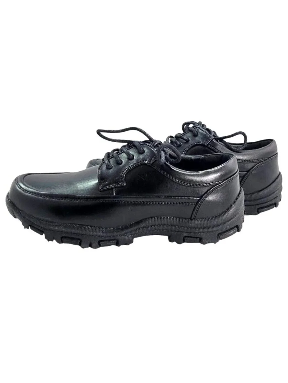 Joseph Allen Black Lace-Up Boys Casual Dress Shoes Size 13 EUC w Box